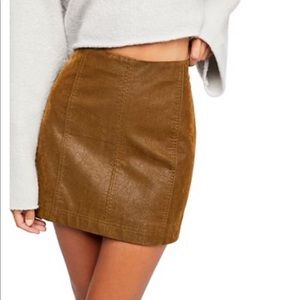 Free People Modern Femme Mini Skirt